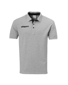 uhlsport Essential Prime Polo Shirt grau melange/schwarz