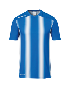 uhlsport Stripe 2.0 Trikot Kurzarm azurblau/weiß