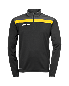 uhlsport Offense 23 1/4 Zip Top schwarz/anthra/limonengelb