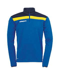 uhlsport Offense 23 1/4 Zip Top azurblau/marine/limonengelb