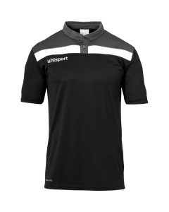 uhlsport Offense 23 Polo Shirt schwarz/anthra/weiß