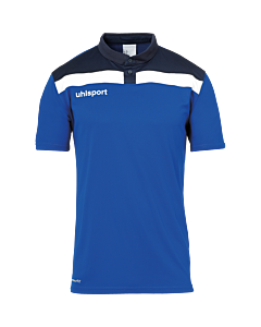 uhlsport Offense 23 Polo Shirt azurblau/marine/weiß