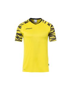 uhlsport Goal 25 Trikot Kurzarm limonengelb/schwarz