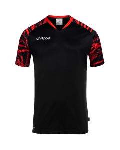 uhlsport Goal 25 Trikot Kurzarm schwarz/rot