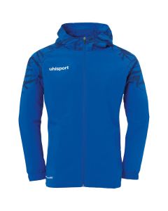 uhlsport Goal 25 Evo Woven Hood Jacket azurblau/marine
