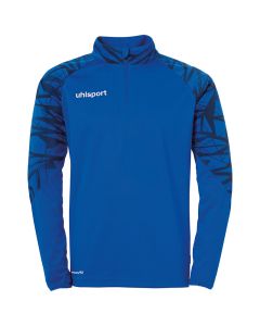 uhlsport Goal 25 1/4 Zip Top azurblau/marine