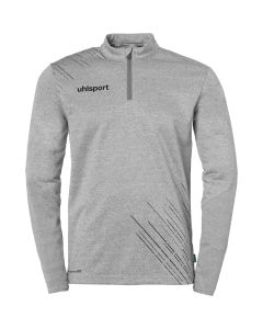 uhlsport Score 26 1/4 Zip Top dark grau melange/schwarz