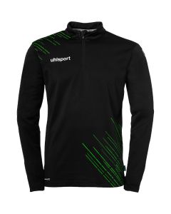 uhlsport Score 26 1/4 Zip Top schwarz/fluo grün