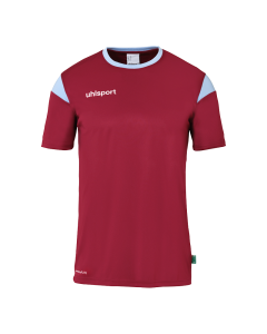 uhlsport Squad 27 Trikot Kurzarm bordeaux/skyblau