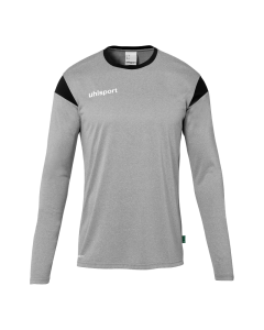 uhlsport Squad 27 Trikot Langarm dark grau melange/schwarz