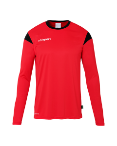 uhlsport Squad 27 Trikot Langarm rot/schwarz