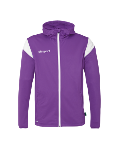 uhlsport Squad 27 Track Hood Jacke lila/weiss