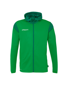 uhlsport Squad 27 Track Hood Jacke grün/lagune