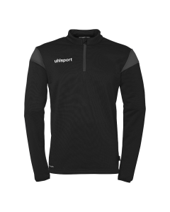 uhlsport Squad 27 1/4 Zip Top schwarz/anthra