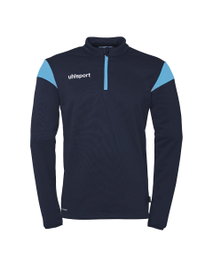 uhlsport Squad 27 1/4 Zip Top marine/skyblau