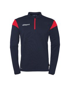 uhlsport Squad 27 1/4 Zip Top marine/rot