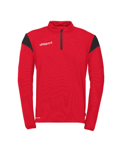 uhlsport Squad 27 1/4 Zip Top rot/schwarz