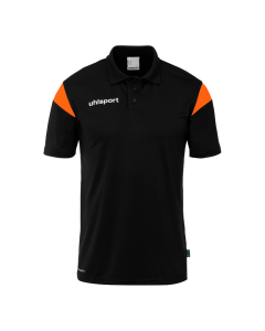 uhlsport Squad 27 Polo Shirt schwarz/fluo orange