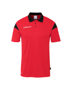 uhlsport Squad 27 Polo Shirt rot/schwarz