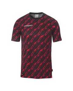 uhlsport Progressive 28 Shirt Kurzarm schwarz/rot