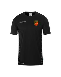 uhlsport FC Holzhausen Progressive 28 Poly Shirt Kurzarm schwarz