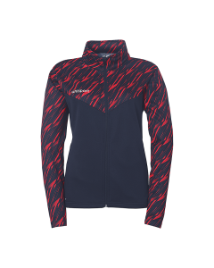 uhlsport Progressive 28 Poly Jacke Damen marine/rot