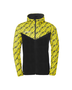 uhlsport Progressive 28 Multi Hood Jacke schwarz/limonengelb