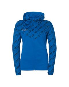 uhlsport Progressive 28 Multi Hood Jacke Damen azurblau