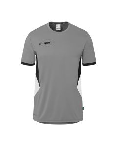 uhlsport Equipe 29 Shirt Kurzarm steingrau/weiß/schwarz