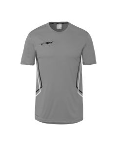 uhlsport Equipe 29 Poly Shirt Kurzarm steingrau/weiß/schwarz