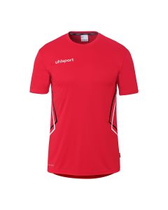 uhlsport Equipe 29 Poly Shirt Kurzarm rot/weiß/schwarz