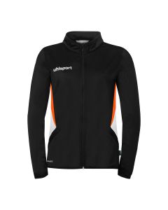 uhlsport Equipe 29 Classic Jacke Damen schwarz/weiß/fluo orange