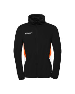uhlsport Equipe 29 Multi Hood Jacke schwarz/weiß/fluo orange