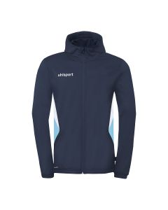 uhlsport Equipe 29 Multi Hood Jacke marine/skyblau/weiß
