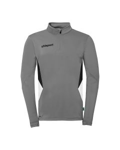 uhlsport Equipe 29 1/4 Zip Top steingrau/weiß/schwarz