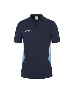 uhlsport Equipe 29 Polo Shirt marine/skyblau/weiß