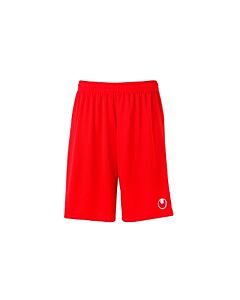 Uhlsport CENTER II Shorts mit Innenslip (rot)
