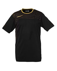 Uhlsport Match Team Kit Kurzarm Women schwarz/gold