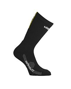 uhlsport Tube It Socks schwarz/limonengelb