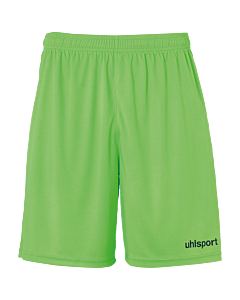 uhlsport Center Basic Shorts ohne Innenslip fluo grün/schwarz