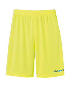 uhlsport Center Basic Shorts ohne Innenslip fluo gelb/radar blau