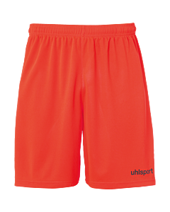 uhlsport Center Basic Shorts ohne Innenslip fluo rot/schwarz