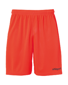 uhlsport Center Basic Shorts ohne Innenslip fluo rot/schwarz
