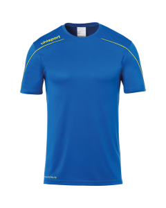 uhlsport Stream 22 Trikot Kurzarm azurblau/limonengelb