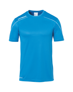 uhlsport Stream 22 Trikot Kurzarm cyan/weiß