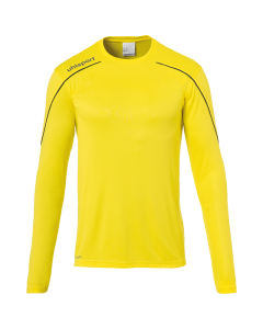 uhlsport Stream 22 Trikot Langarm limonengelb/schwarz