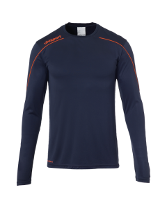 uhlsport Stream 22 Trikot Langarm marine/fluo rot