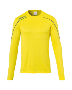 uhlsport Stream 22 Trikot Langarm limonengelb/azurblau