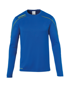 uhlsport Stream 22 Trikot Langarm azurblau/limonengelb