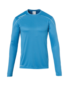 uhlsport Stream 22 Trikot Langarm cyan/weiß